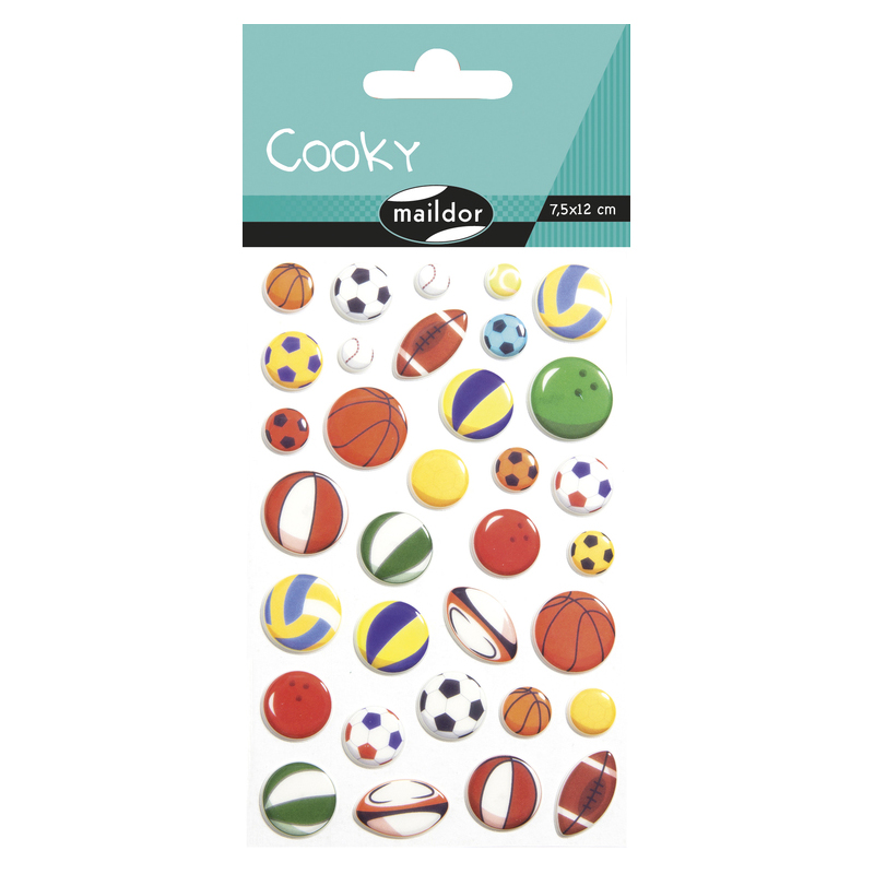 COOKY PELOTAS DEPORTE PQ 1H 7,5X12CM