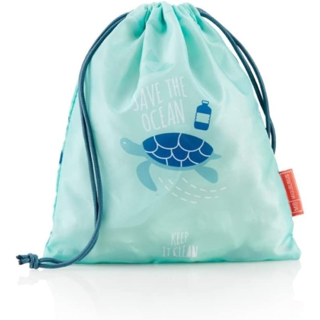 BOLSA SACO PEQUEÑA SAVE THE OCEAN TORTUGA