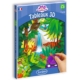 CUADRO CON IMÁGENES 3D DE BOSQUES TROPICALES