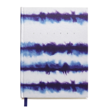 CUADERNO LISO A5 BLUE MYSTIC TIE DYE