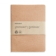 CUADERNO PIEL RECICLADA 152X210 LISO EARTH KRAFT