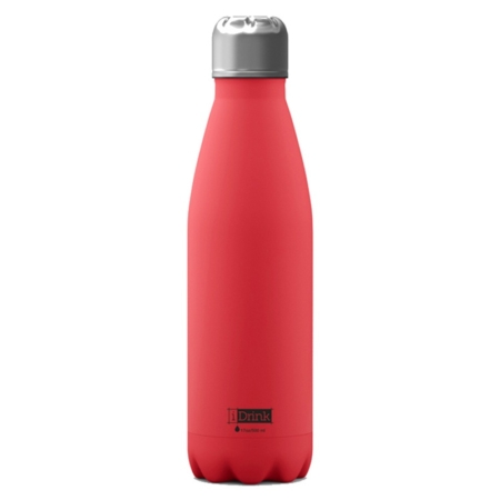BOTELLA TÉRMICA I-TOTAL 500 ML ROJO
