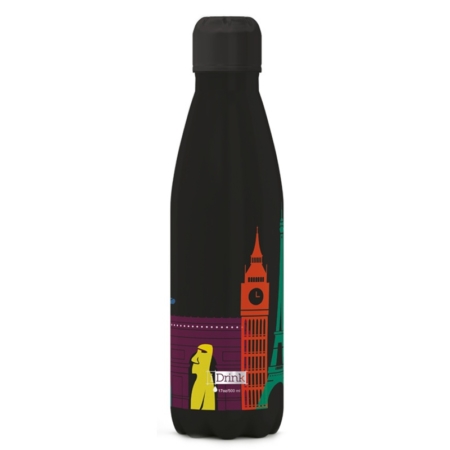 BOTELLA TÉRMICA I-TOTAL 500 ML WORLD