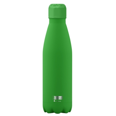 BOTELLA TÉRMICA I-TOTAL 350 ML GLOW IN THE DARK VERDE