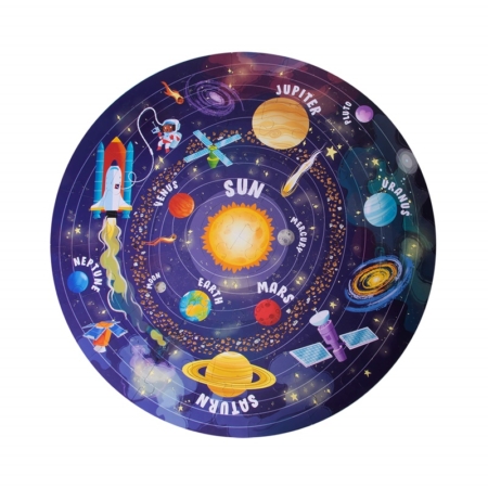 Puzzle circular Sistema Solar 48 piezas