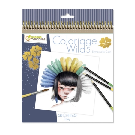 CUADERNO PARA COLOREAR WILD 5