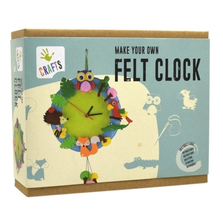 Reloj de fieltro