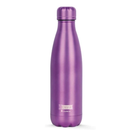 BOTELLA TÉRMICA I-TOTAL 500 ML VIOLETA METAL