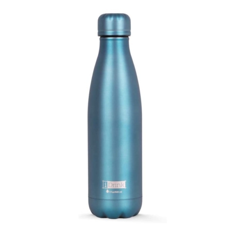 BOTELLA TÉRMICA I-TOTAL 500 ML VERDE METAL