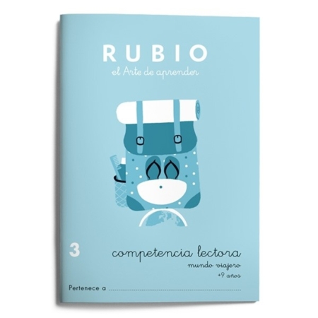 CUADERNO RUBIO COMPRENSIÓN LECTORA “MUNDO VIAJERO”