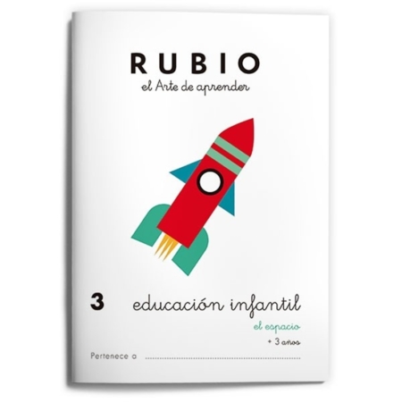 CUADERNO RUBIO EDUCACIÓN INFANTIL 3 – EL ESPACIO