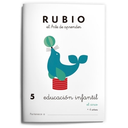 CUADERNO RUBIO EDUCACIÓN INFANTIL 5 – EL CIRCO