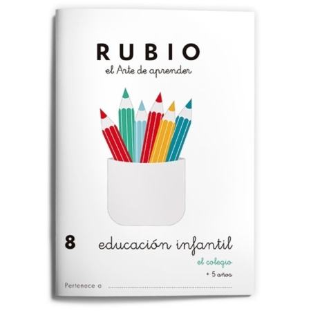 CUADERNO RUBIO EDUCACIÓN INFANTIL 8 – EL COLEGIO