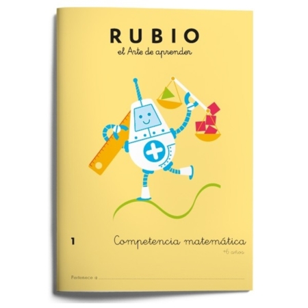 CUADERNO RUBIO COMPETENCIA MATEMÁTICA 1