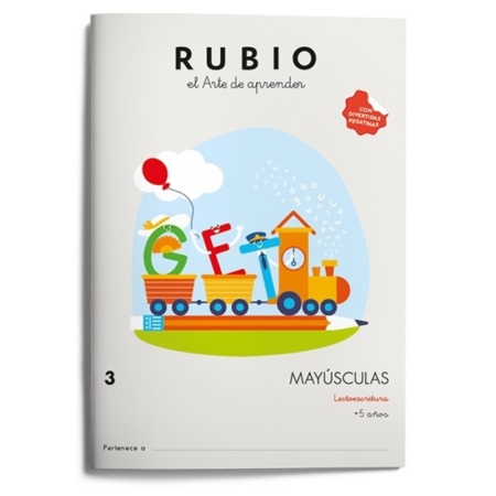 CUADERNO RUBIO MAYÚSCULAS 3