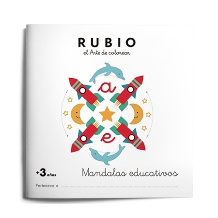 CUADERNO RUBIO MANDALAS EDUCATIVOS +3 AÑOS
