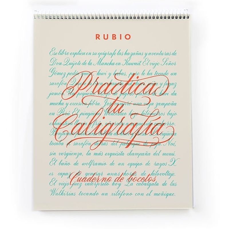 CUADERNO DE LETTERING RUBIO