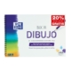 Bloc de dibujo Oxford A4+ 20 hojas con recuadro 130 g