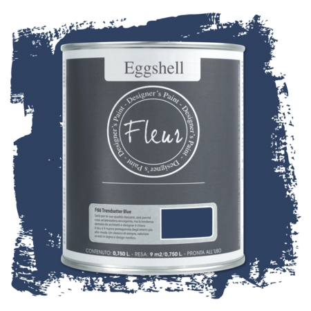 Pintura eggshell de Fleur 750 ml Trendsetter Blue