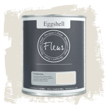 Pintura eggshell de Fleur 750 ml Dove Grey