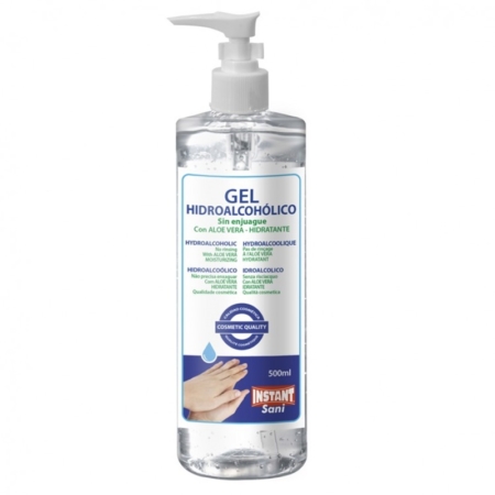 BOTE DE GEL HIDROALCOHÓLICO 500ML