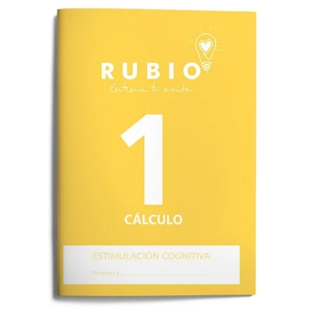 Cuaderno Rubio estimulación cognitiva cálculo 1