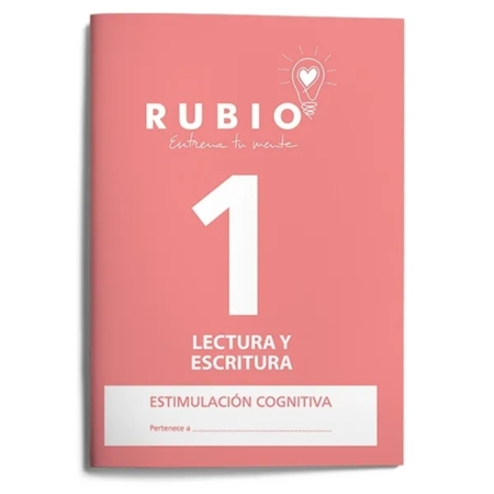 Cuaderno Rubio estimulación cognitiva lectura y escritura 1