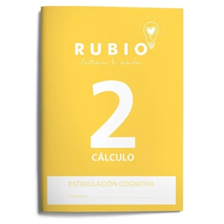 Cuaderno Rubio estimulación cognitiva cálculo 2