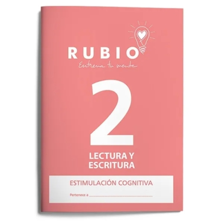 Cuaderno Rubio estimulación cognitiva lectura y escritura 2