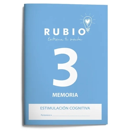 Cuaderno Rubio estimulación cognitiva memoria 3