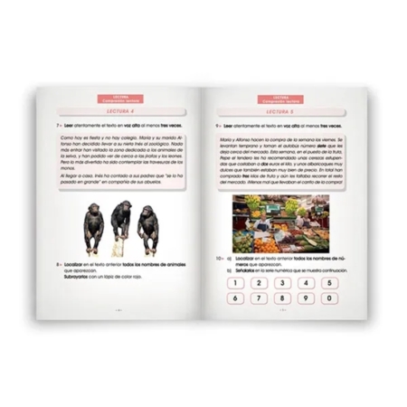 Cuaderno Rubio estimulación cognitiva lectura y escritura 3