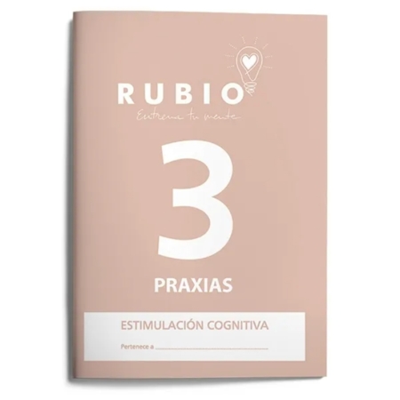 Cuaderno Rubio estimulación cognitiva praxias 3
