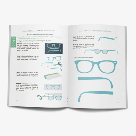 Cuaderno Rubio estimulación de destrezas motoras finas motricidad fina dificultad media
