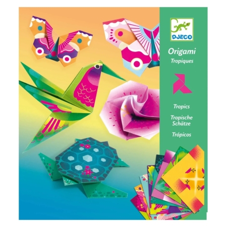 Papiroflexia origami Trópicos