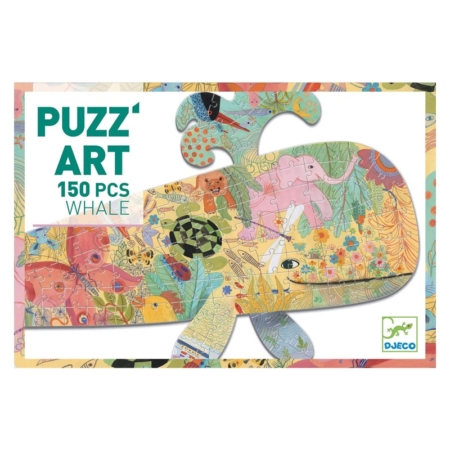 Puzzle silueta Ballena 150 piezas