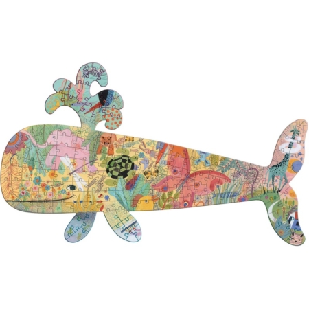 Puzzle silueta Ballena 150 piezas