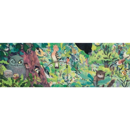 Puzzle galería Búhos y pájaros 1000 piezas