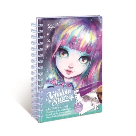 CUADERNO CREATIVO PEQUEÑO FANTASY FOIL ART ISADORA