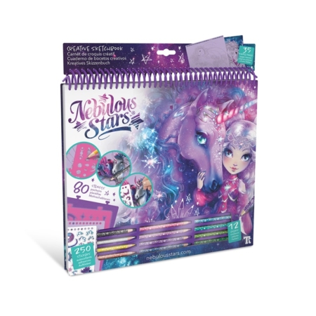 CUADERNO CREATIVO GRANDE CABALLOS FANTASÍA