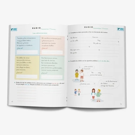 Cuaderno Rubio vacaciones 1º Primaria