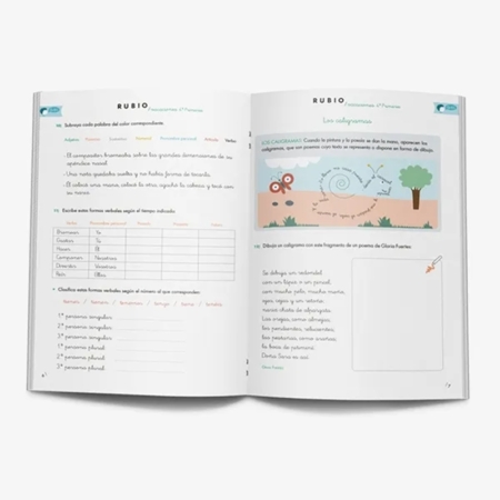 Cuaderno Rubio vacaciones 4º Primaria