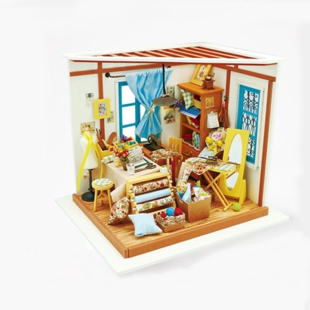 MAQUETA DIY CASA EN MINIATURA LISA'S TAILOR