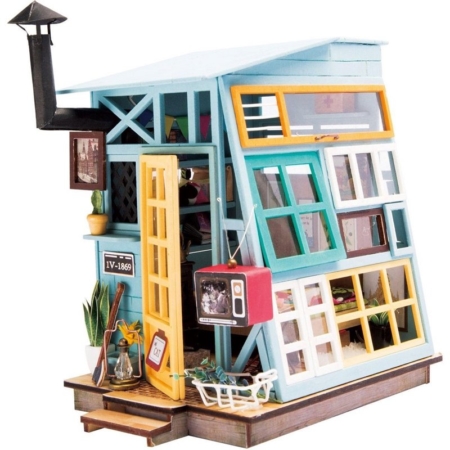 MAQUETA DIY CASA EN MINIATURA WOODEN HUT