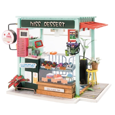 MAQUETA DIY CASA EN MINIATURA ICE CREAM STATION