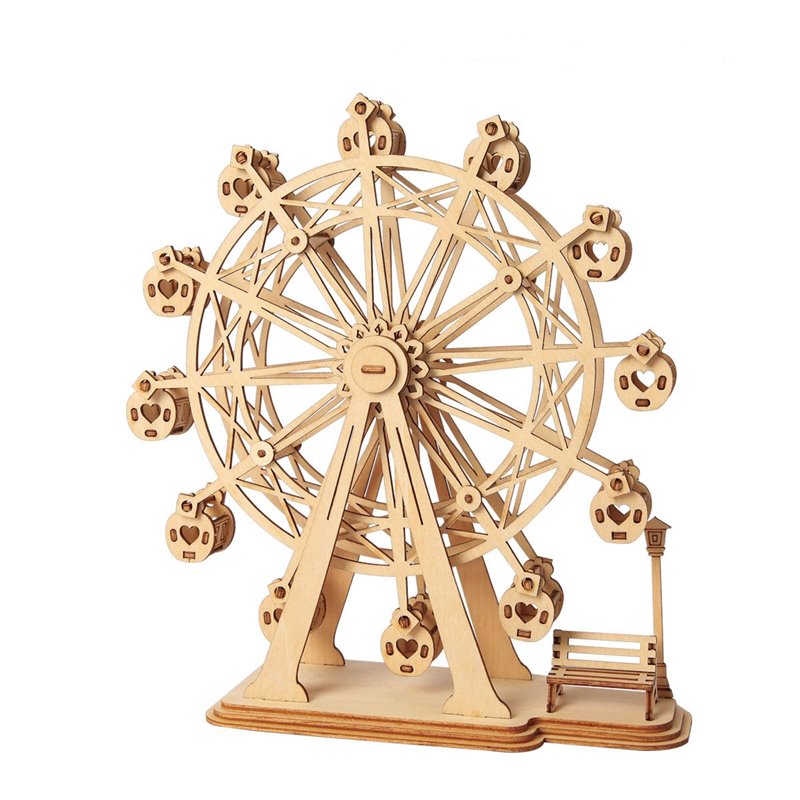 Puzzle 3d de madera ferris wheel de Oficina - Material Escolar y Papelería