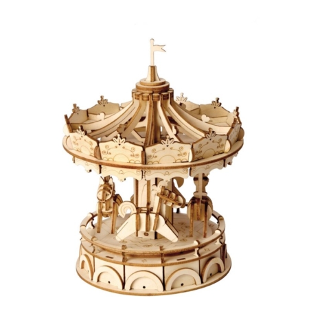 PUZZLE 3D DE MADERA MERRY-GO-ROUND