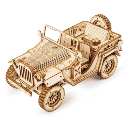 MAQUETA DIY VEHÍCULO ARMY JEEP