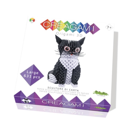 ORIGAMI 3D GATO GRANDE