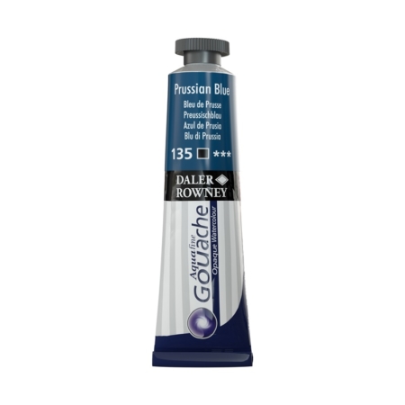 TUBO 15ML GOUACHE DALER ROWNEY AQUAFINE AZUL PRUSIA