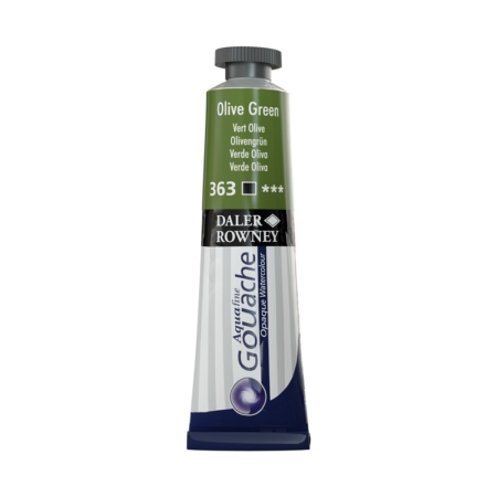 TUBO 15ML GOUACHE DALER ROWNEY AQUAFINE VERDE OLIVA